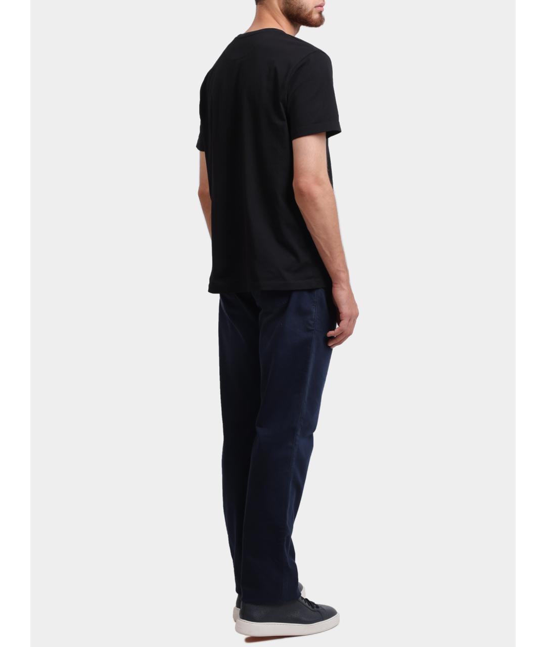 ETRO Черная хлопковая футболка, фото 4