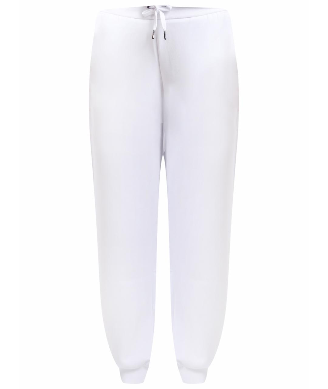 ARMANI EXCHANGE Белые полиэстеровые прямые брюки, фото 1