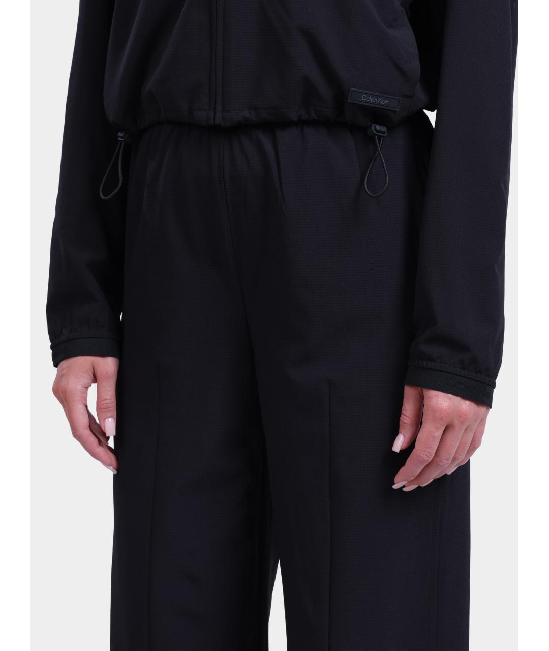 CALVIN KLEIN Синие прямые брюки, фото 4