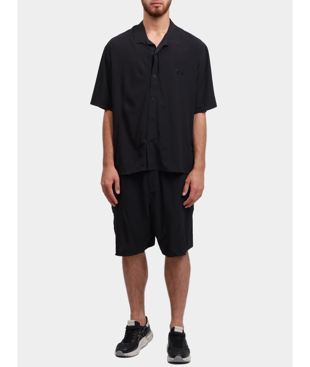 Y-3 Черная кэжуал рубашка, фото 2