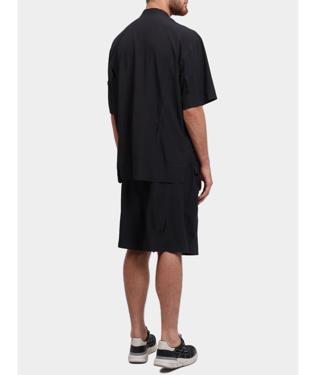 Y-3 Черная кэжуал рубашка, фото 5