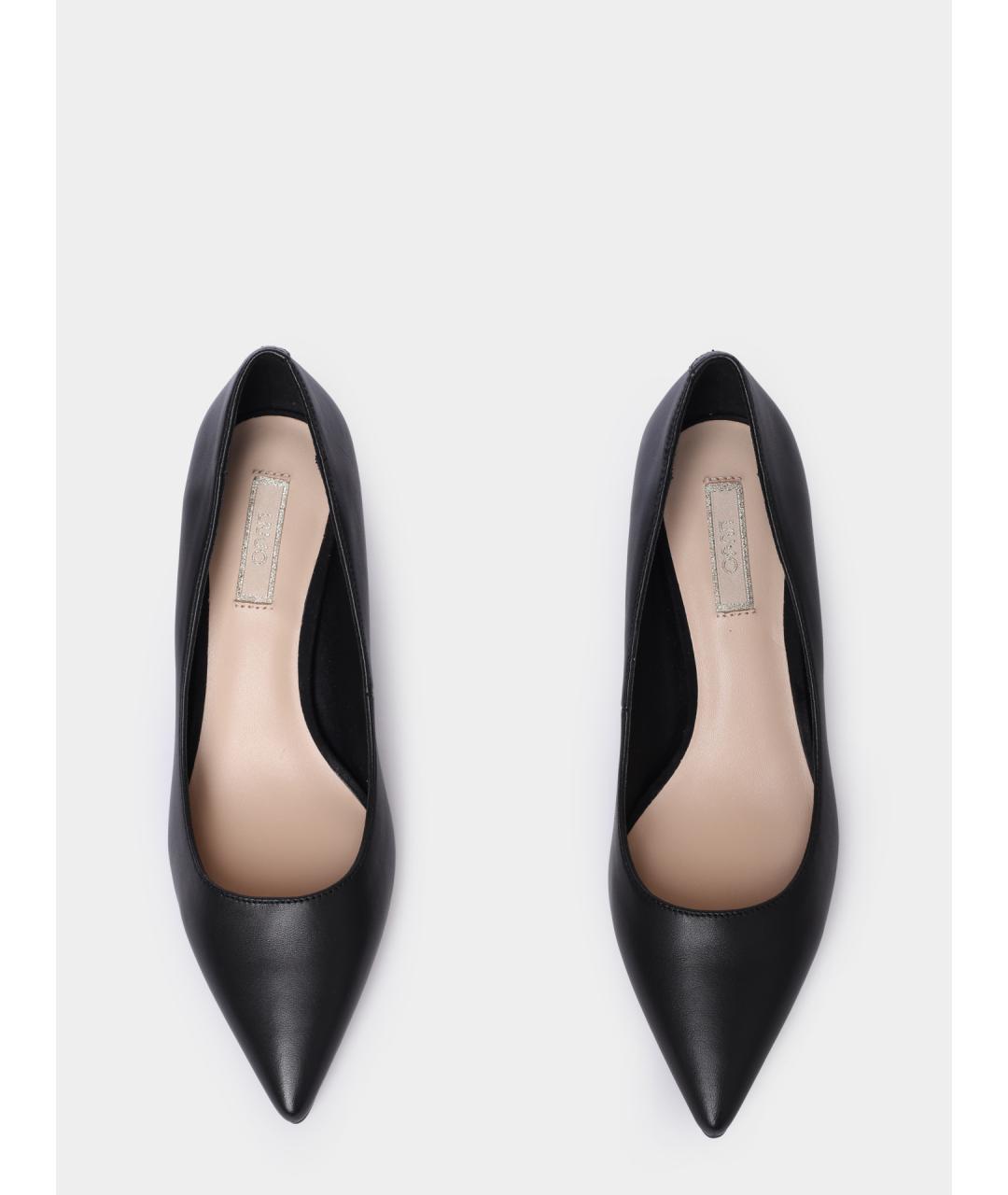 LIU JO Черные кожаные туфли, фото 3