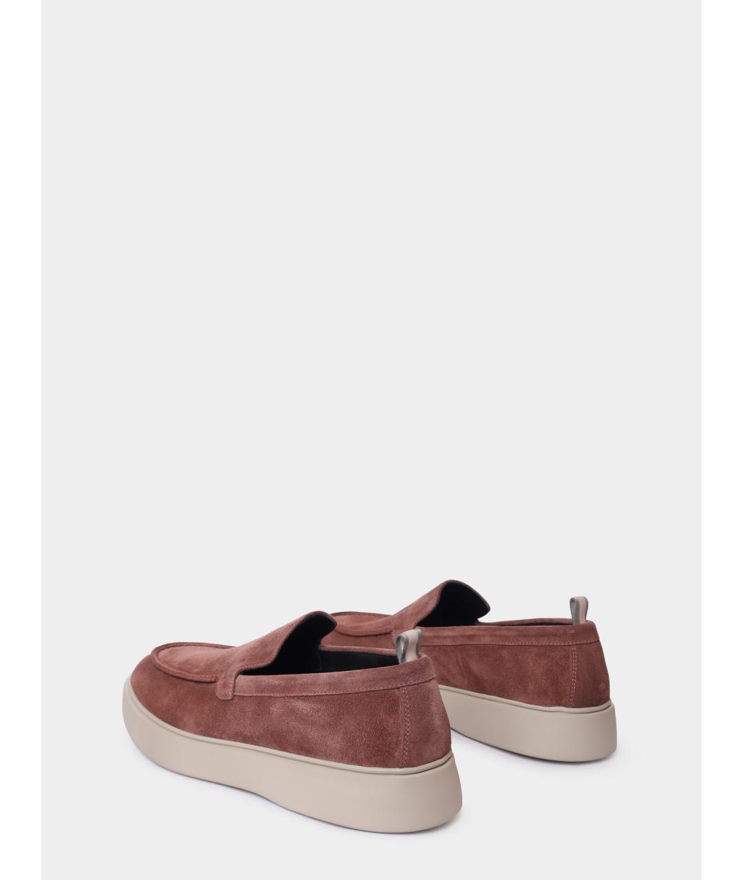 OFFICINE CREATIVE Коричневые замшевые лоферы, фото 5