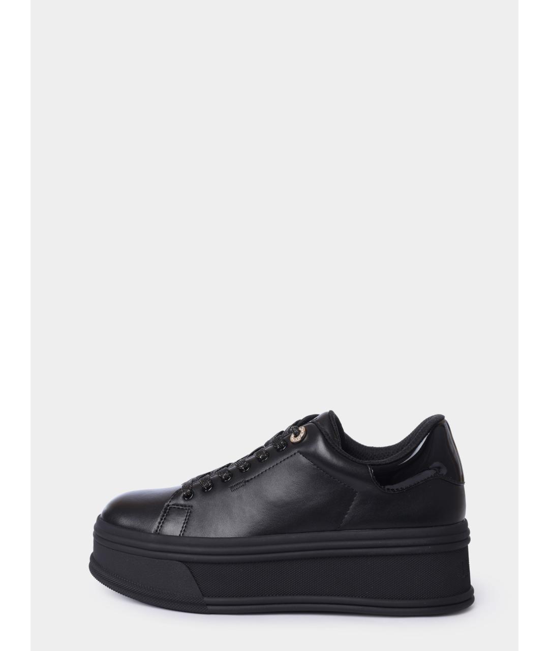LIU JO Черные кожаные кеды, фото 6