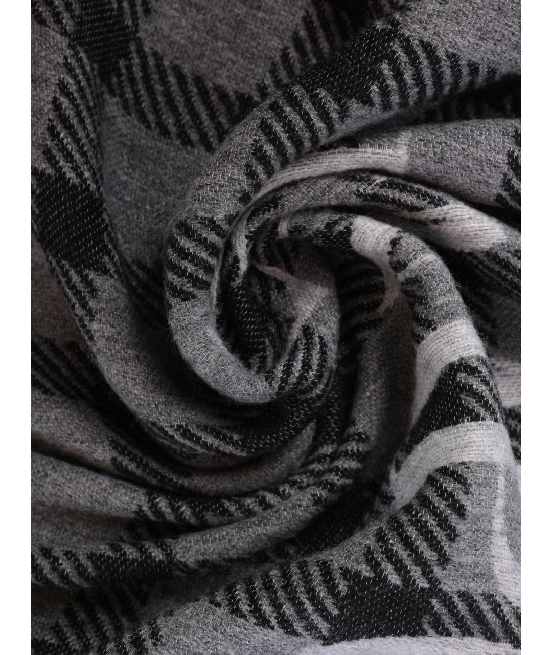 EMPORIO ARMANI Серый шарф, фото 2