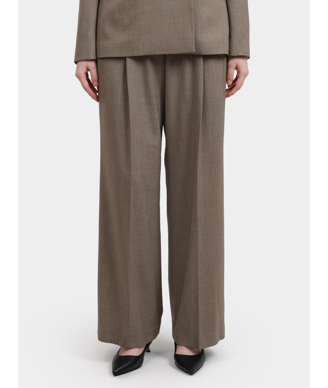 LIU JO Зеленые прямые брюки, фото 6