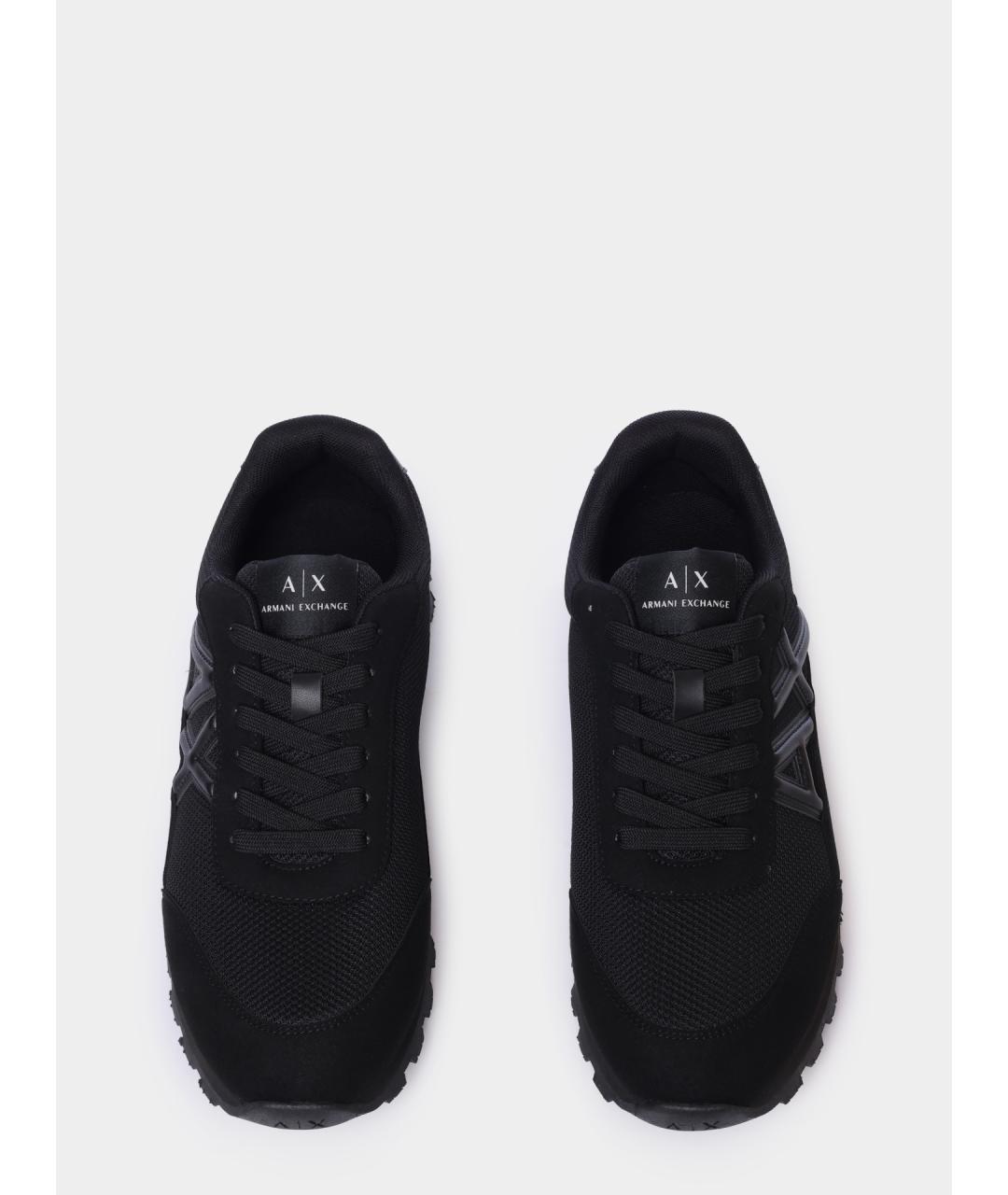 ARMANI EXCHANGE Черные высокие кроссовки / кеды, фото 3
