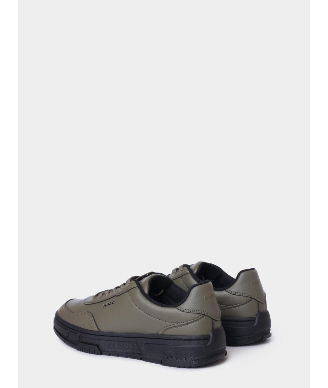 HUGO Хаки низкие кроссовки / кеды, фото 6
