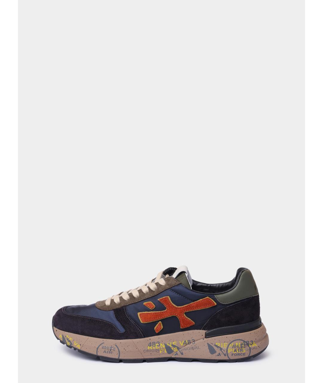 PREMIATA Мульти замшевые низкие кроссовки / кеды, фото 6