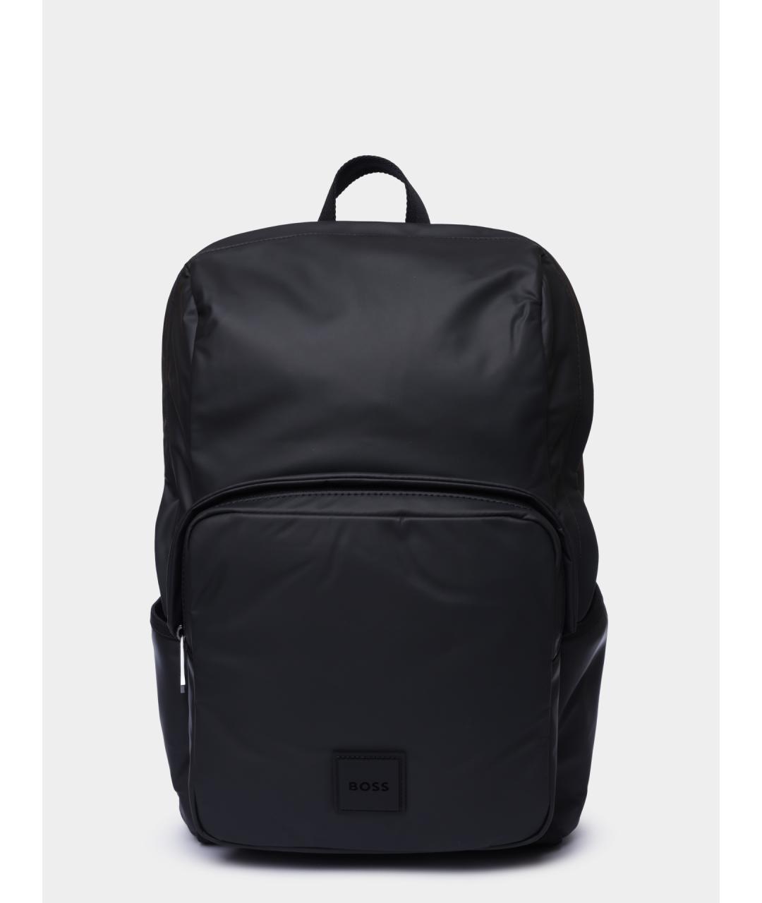 HUGO BOSS Черный тканевый рюкзак, фото 6