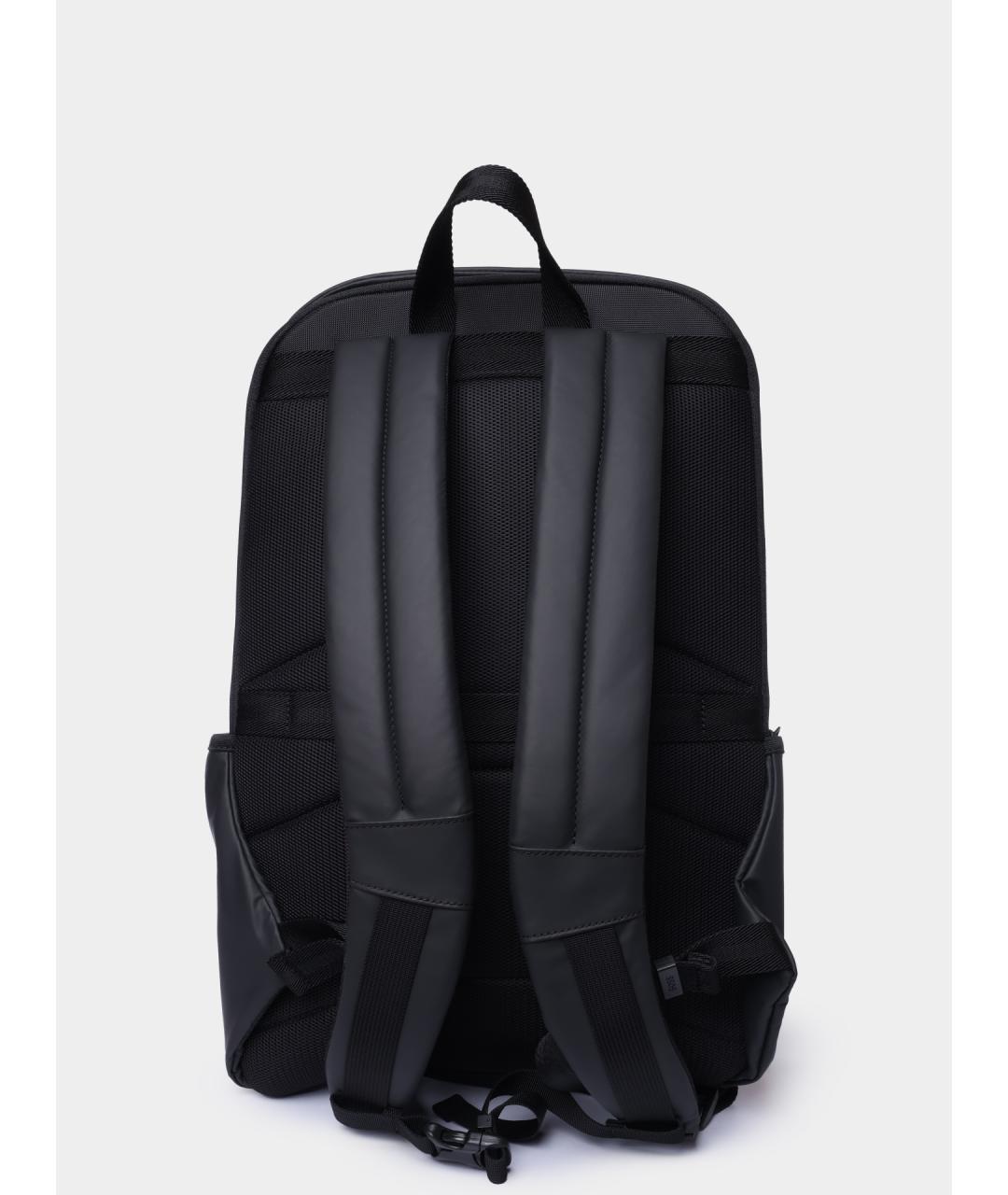 HUGO BOSS Черный тканевый рюкзак, фото 5