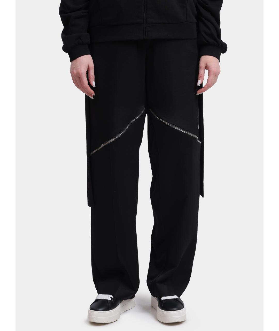 LIU JO Черные прямые брюки, фото 2