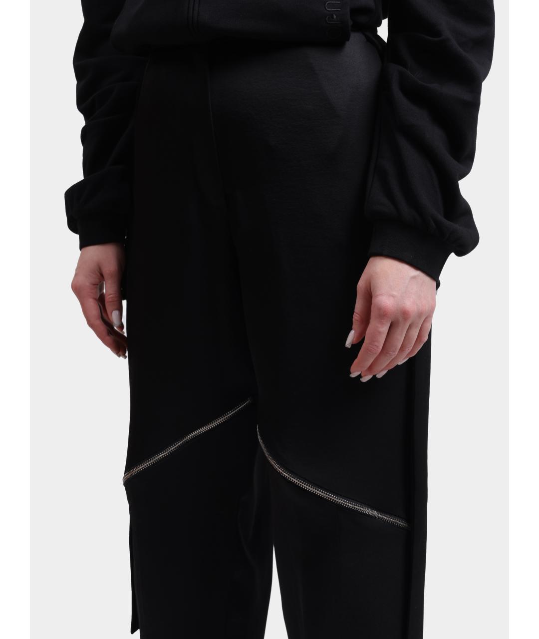 LIU JO Черные прямые брюки, фото 5