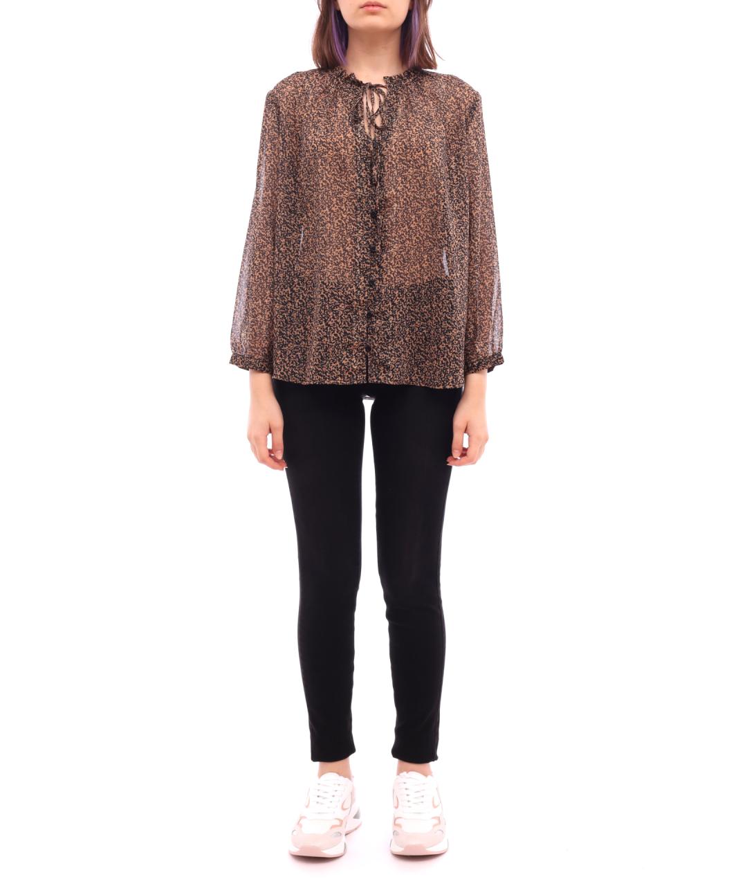 LIU JO Коричневая блузы, фото 1