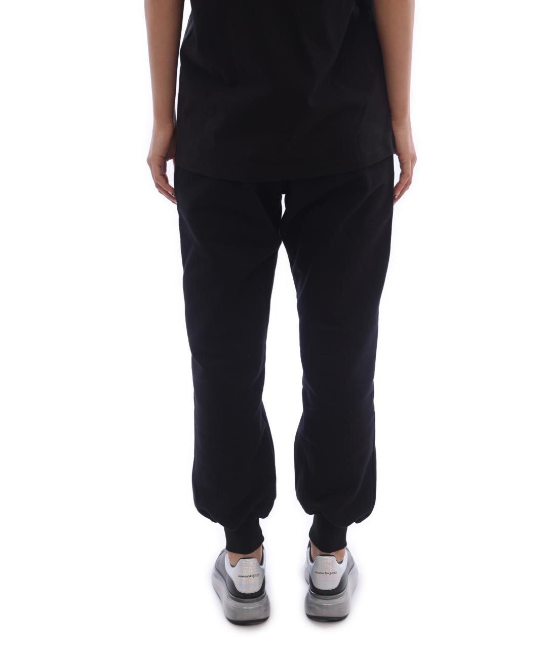ALEXANDER MCQUEEN Черные хлопковые спортивные брюки и шорты, фото 4