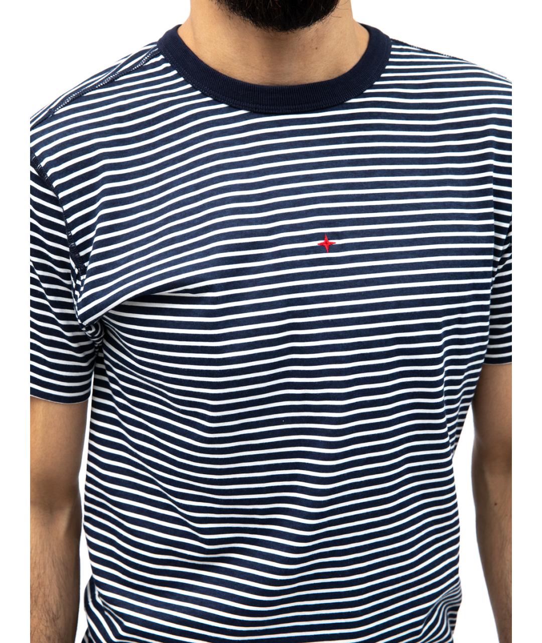 STONE ISLAND Мульти хлопковая футболка, фото 5