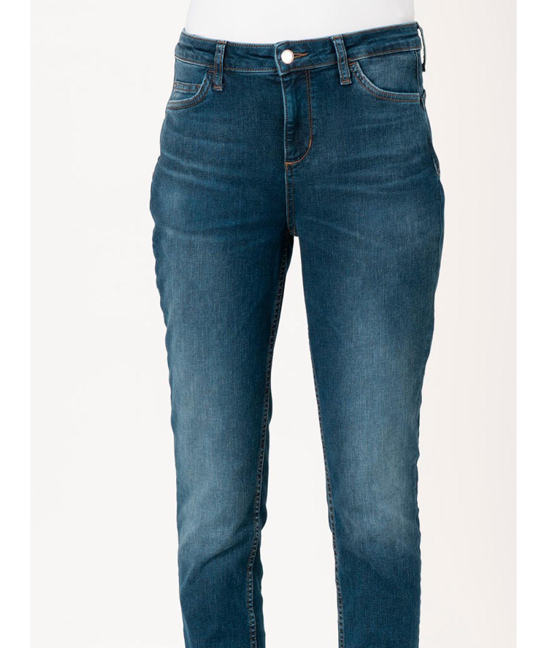 LIU JO Синие прямые джинсы, фото 4