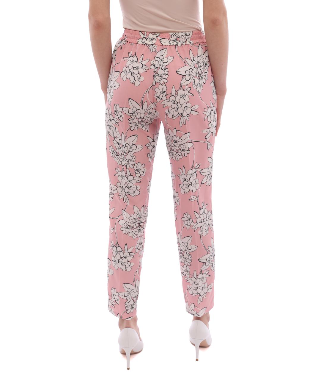 LIU JO Розовые прямые брюки, фото 6