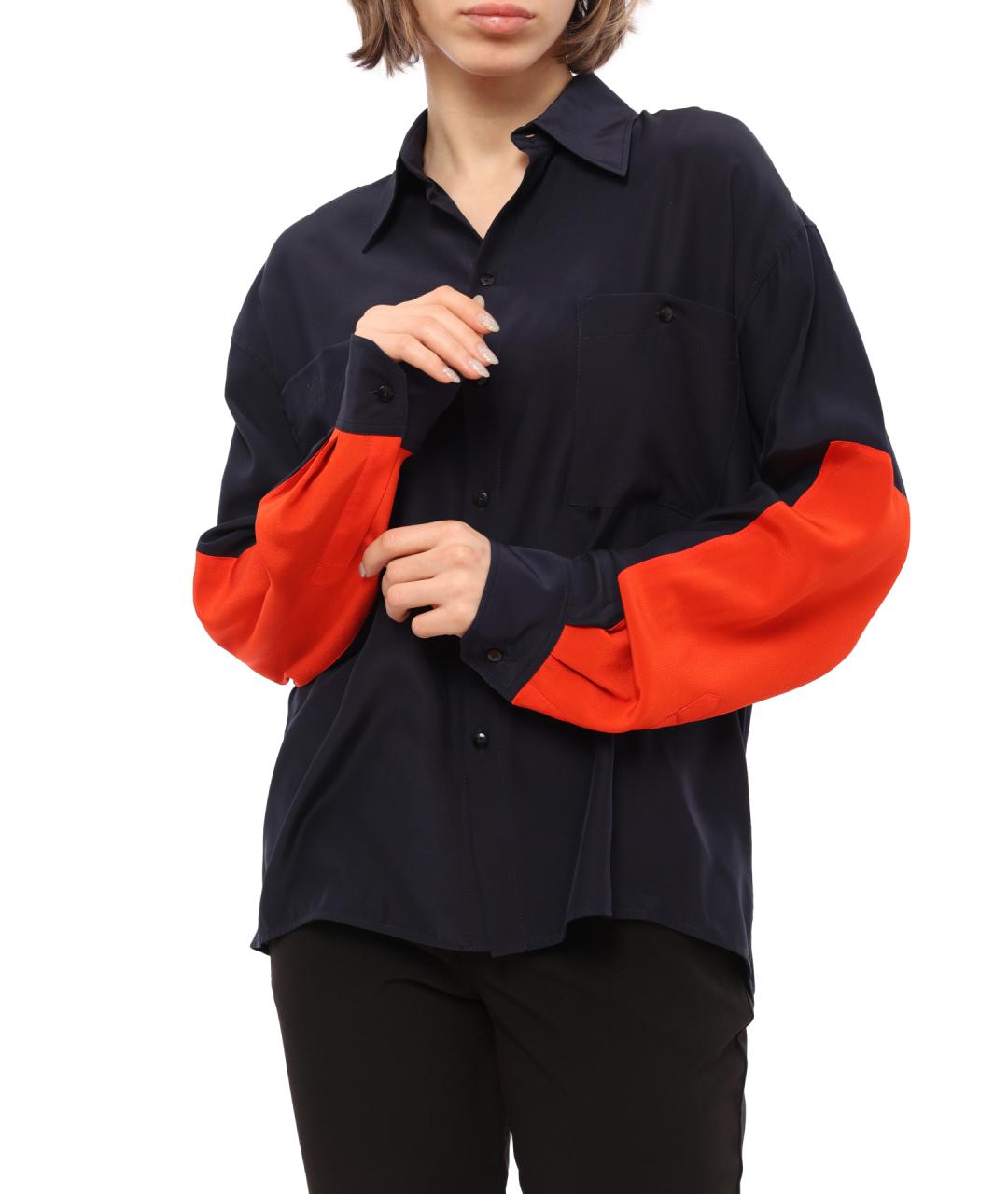 VICTORIA BECKHAM Синяя блузы, фото 3