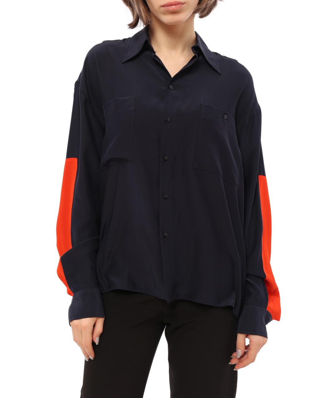 VICTORIA BECKHAM Синяя блузы, фото 1