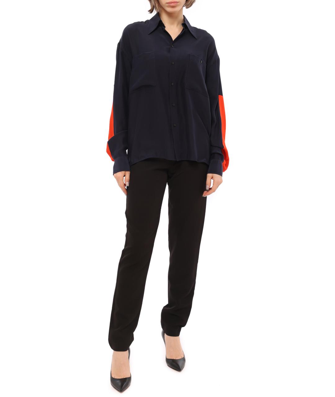 VICTORIA BECKHAM Синяя блузы, фото 2