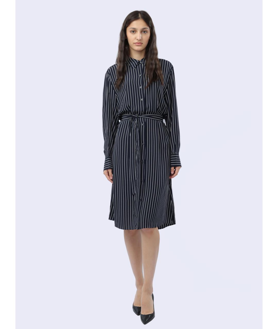 TOMMY HILFIGER Синее повседневное платье, фото 2