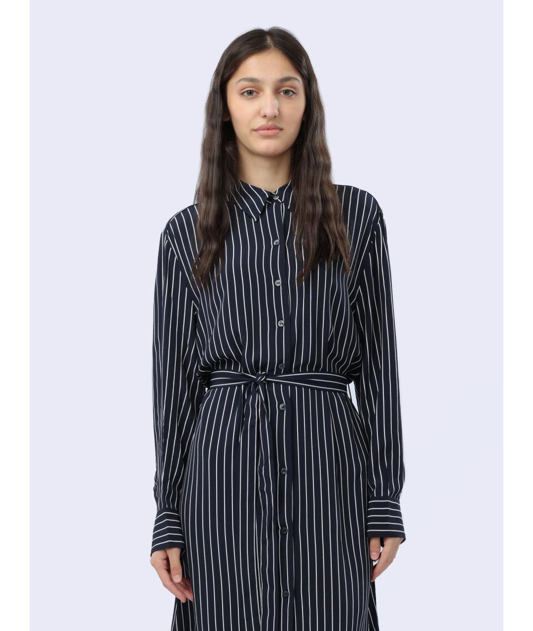 TOMMY HILFIGER Синее повседневное платье, фото 3