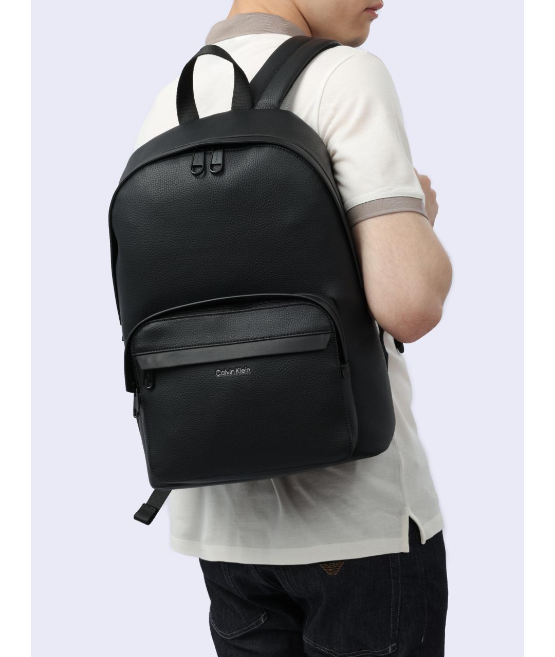 CALVIN KLEIN Черный рюкзак, фото 5