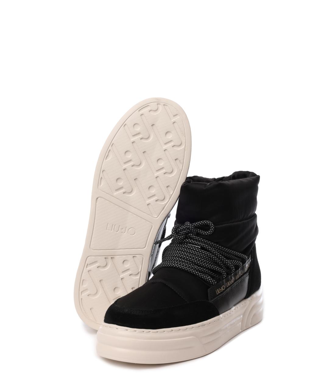 LIU JO Черные ботинки, фото 4