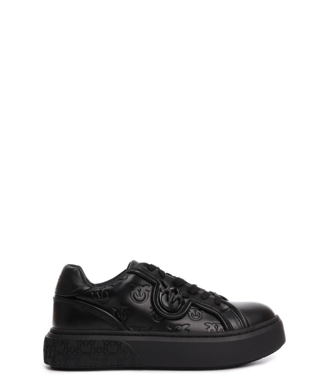 PINKO Черные кеды, фото 1