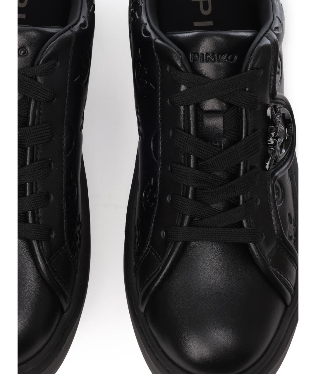 PINKO Черные кеды, фото 5