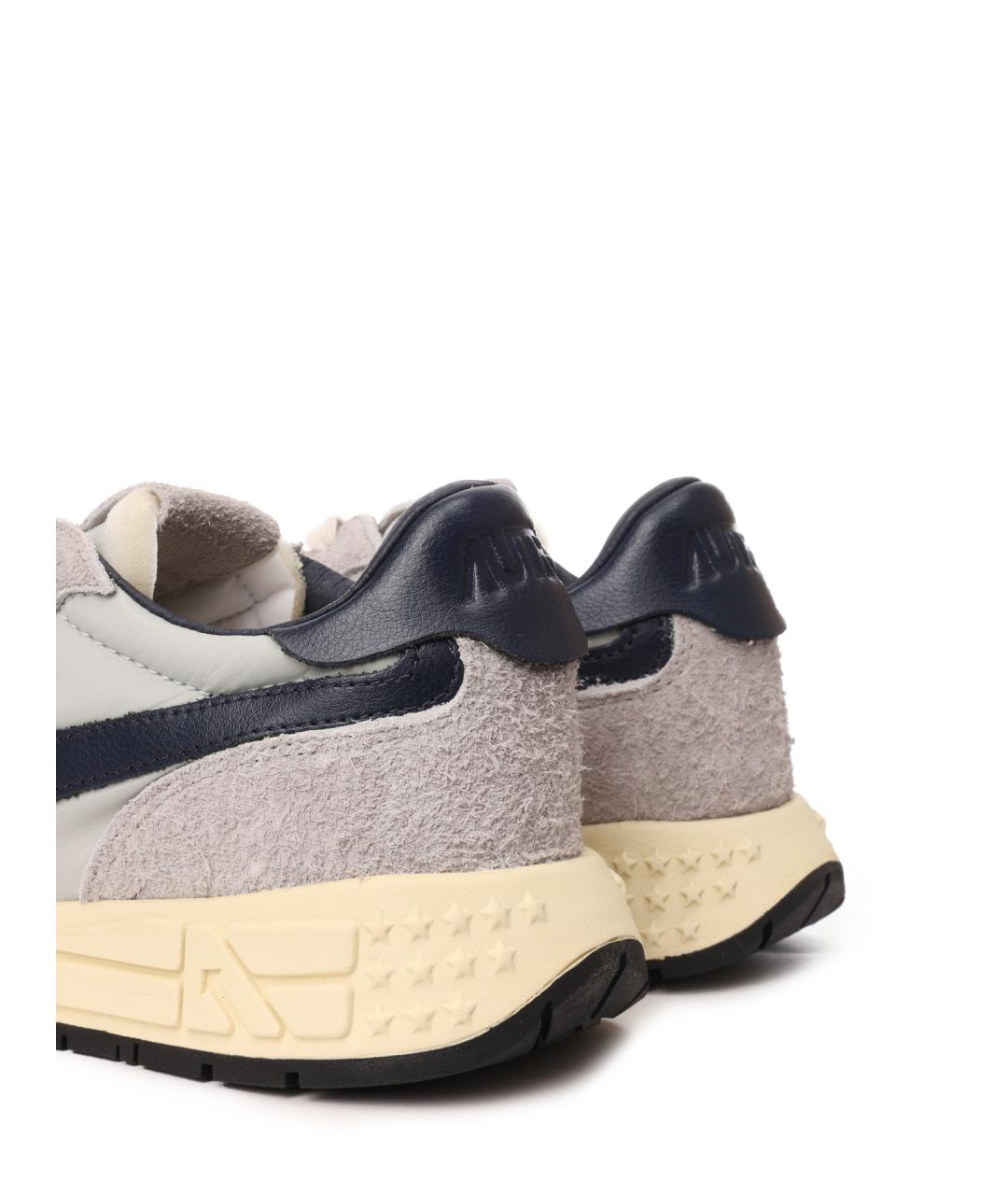 AUTRY Серые замшевые низкие кроссовки / кеды, фото 6