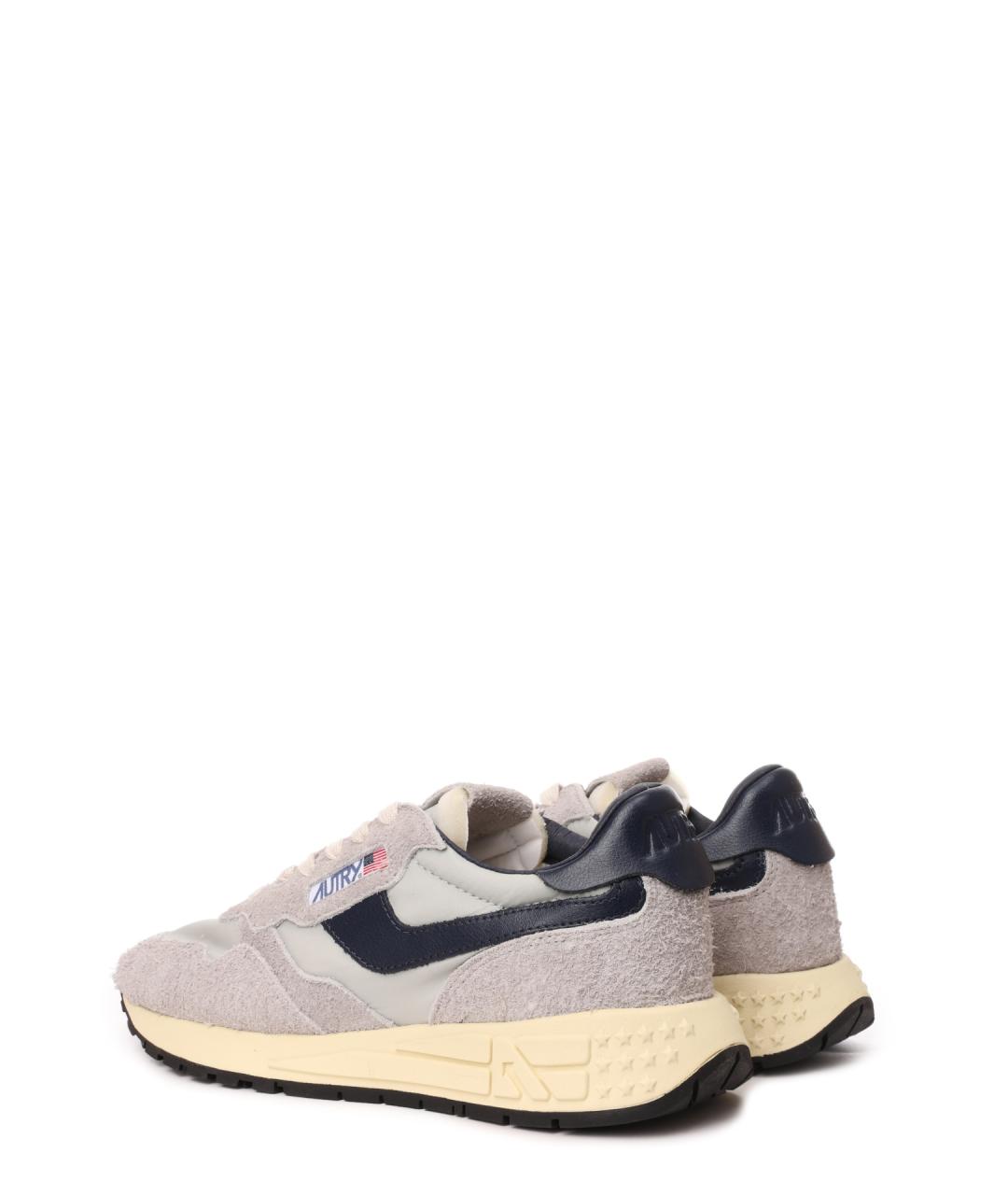 AUTRY Серые замшевые низкие кроссовки / кеды, фото 3