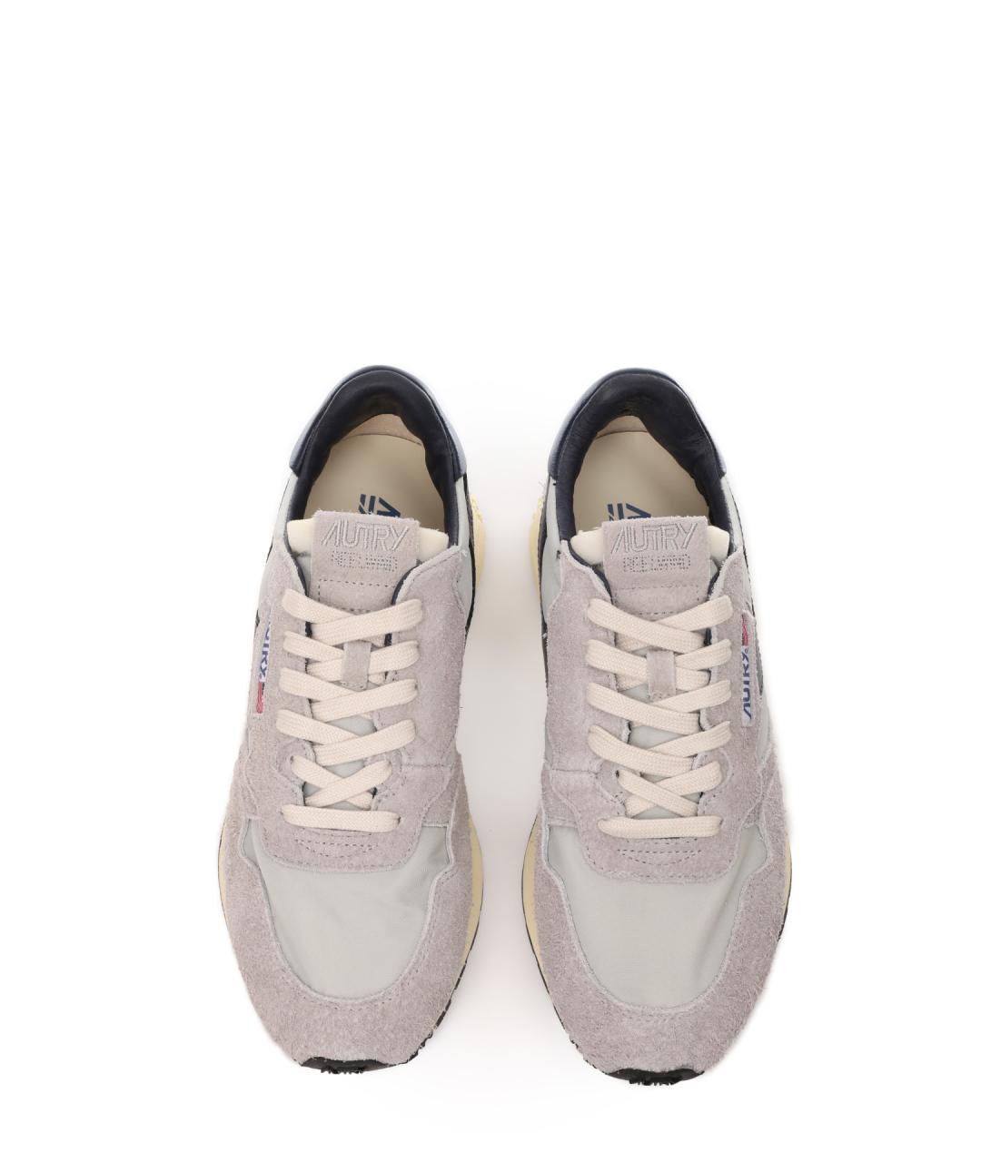 AUTRY Серые замшевые низкие кроссовки / кеды, фото 5