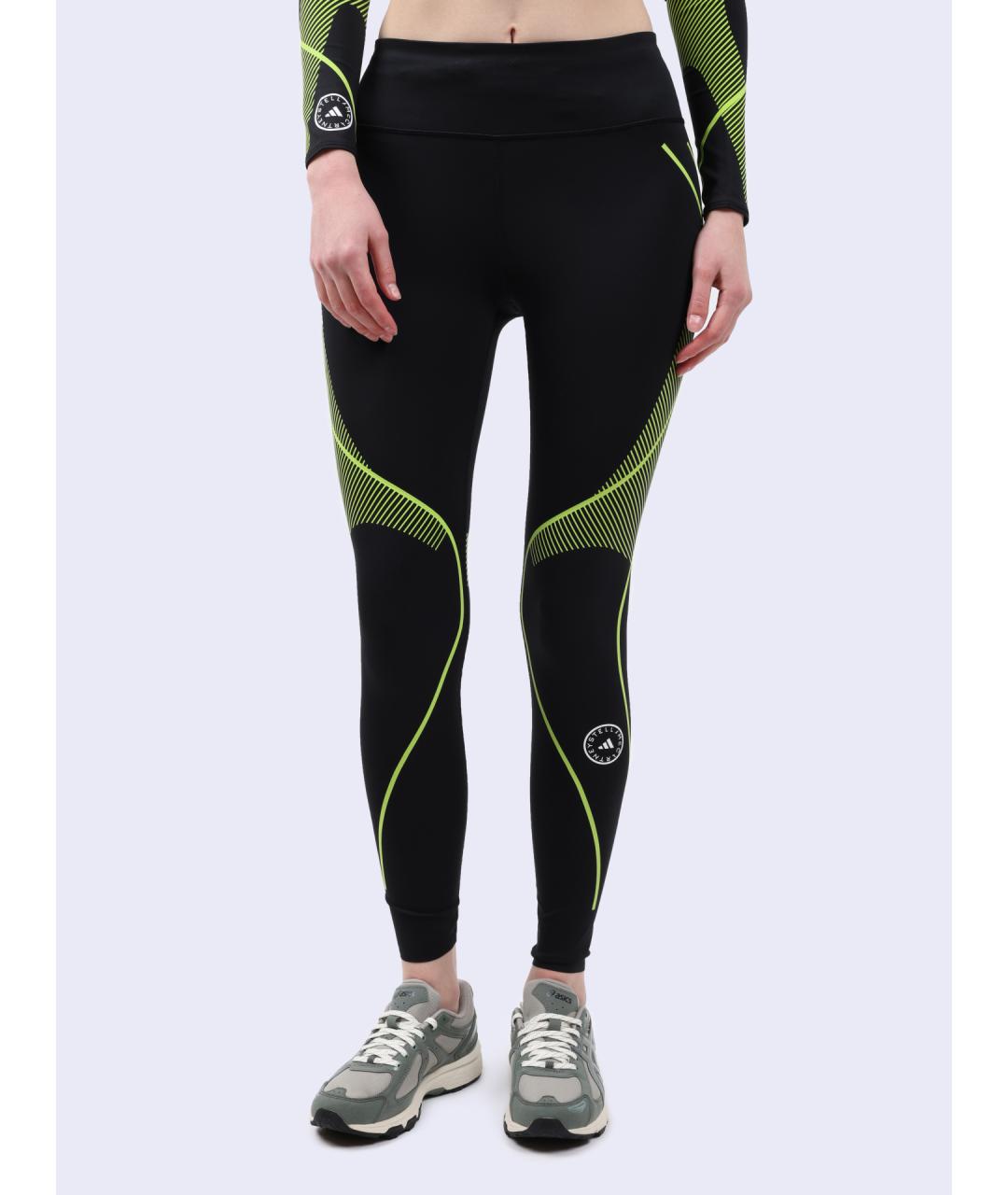 ADIDAS BY STELLA MCCARTNEY Черные леггинсы и велосипедки, фото 6