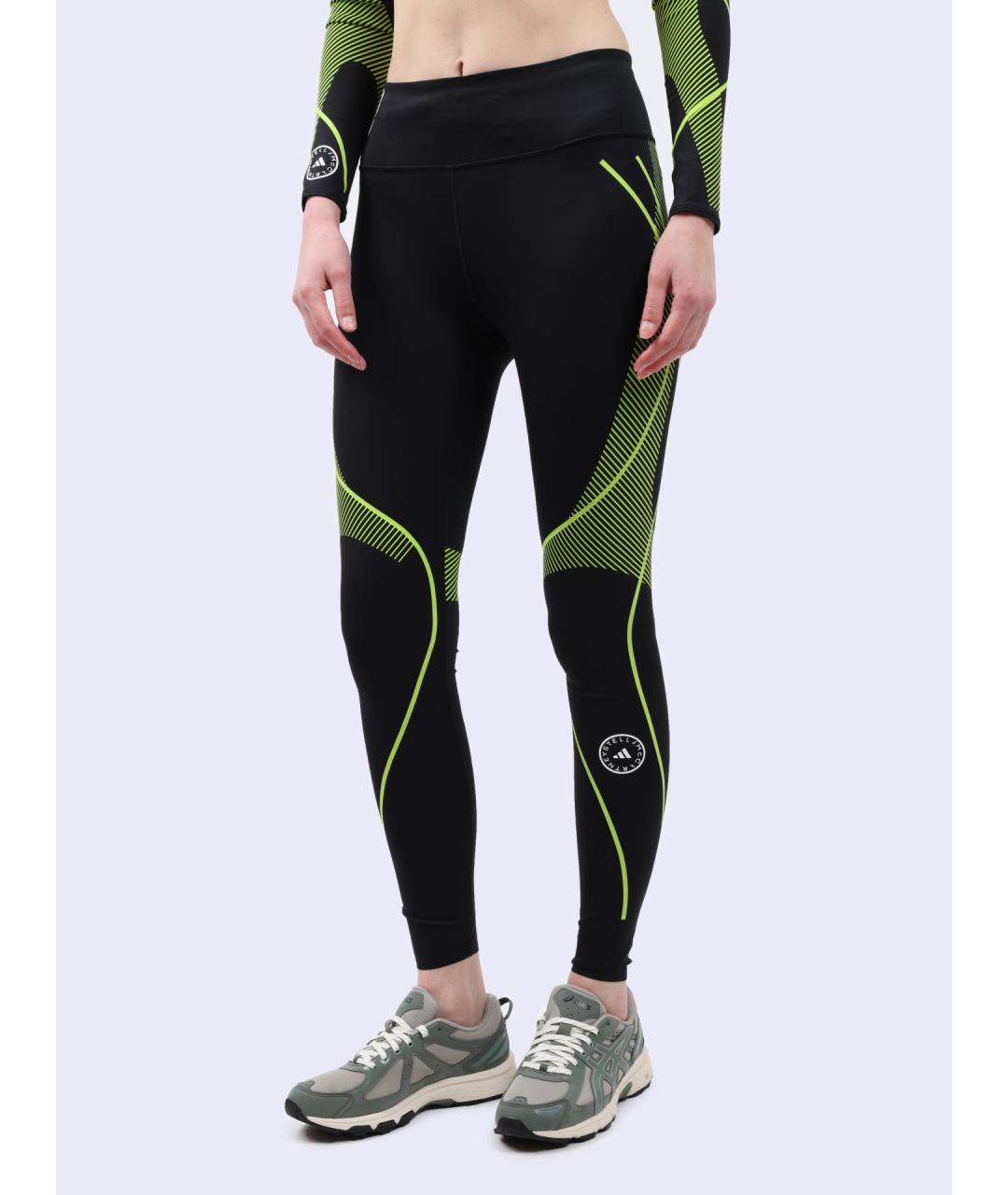 ADIDAS BY STELLA MCCARTNEY Черные леггинсы и велосипедки, фото 3