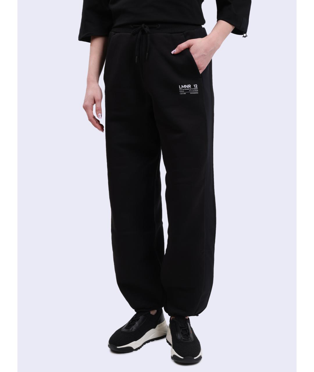 HERNO Черные прямые брюки, фото 3