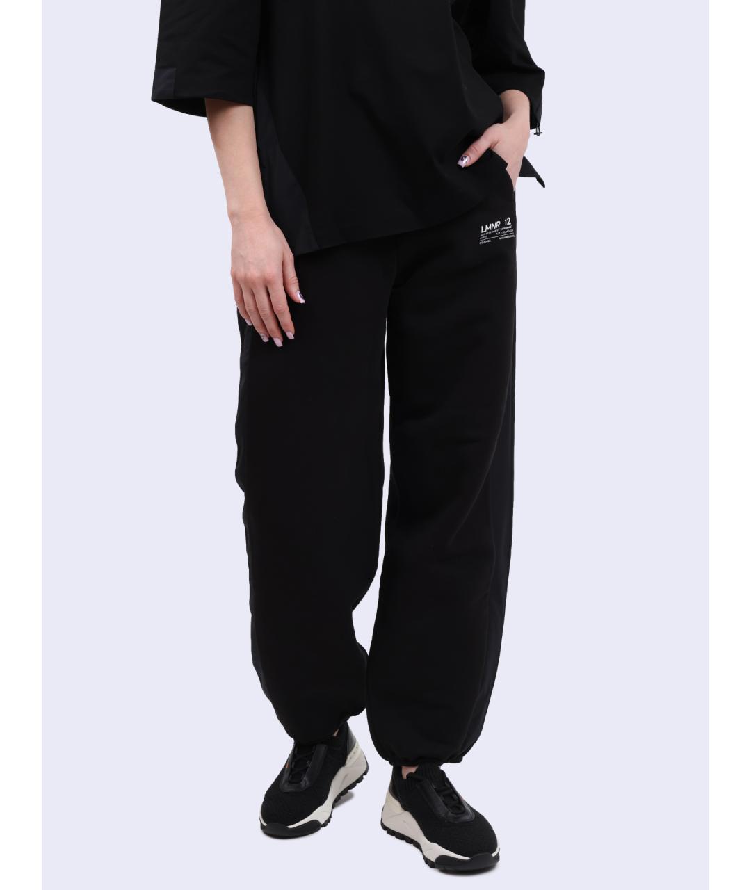 HERNO Черные прямые брюки, фото 6