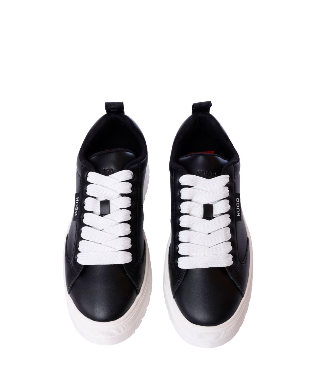HUGO Черные кеды, фото 3