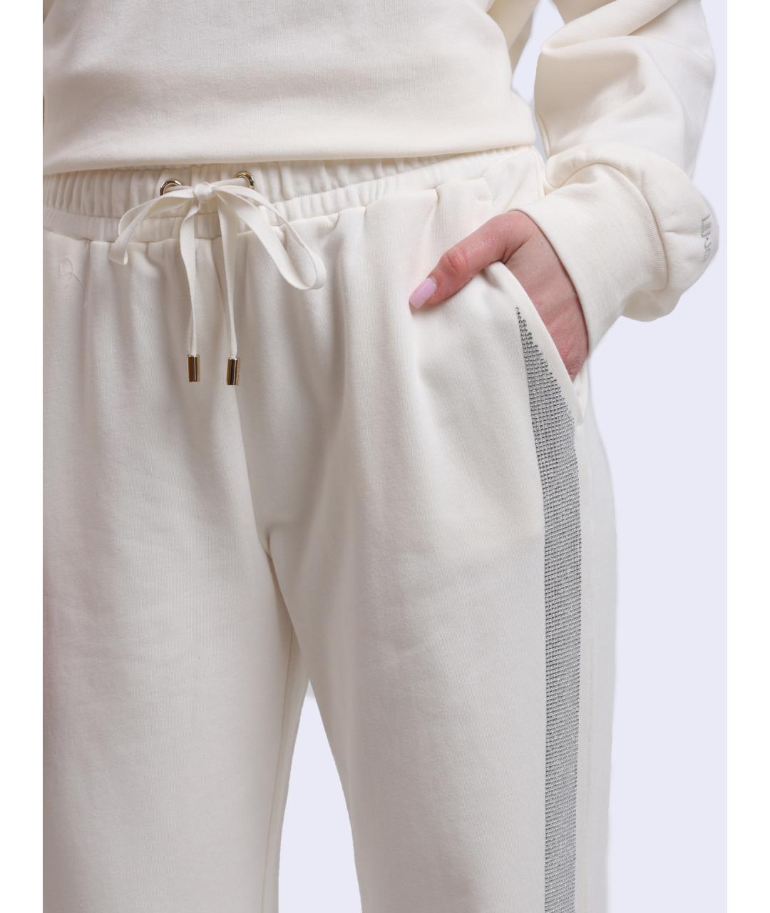 LIU JO Хлопковые прямые брюки, фото 4