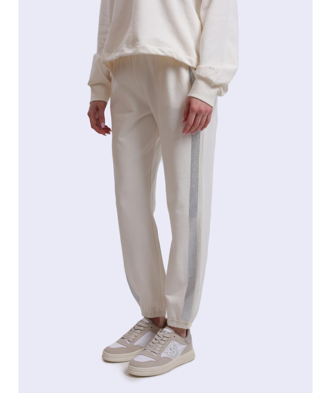 LIU JO Хлопковые прямые брюки, фото 3