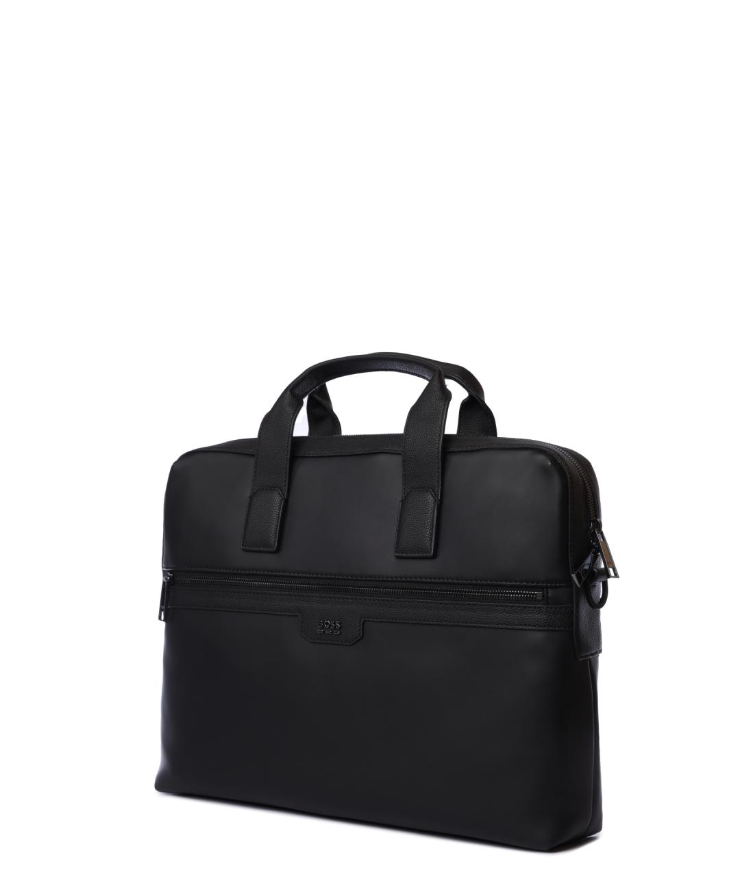 HUGO BOSS Черный портфель, фото 2