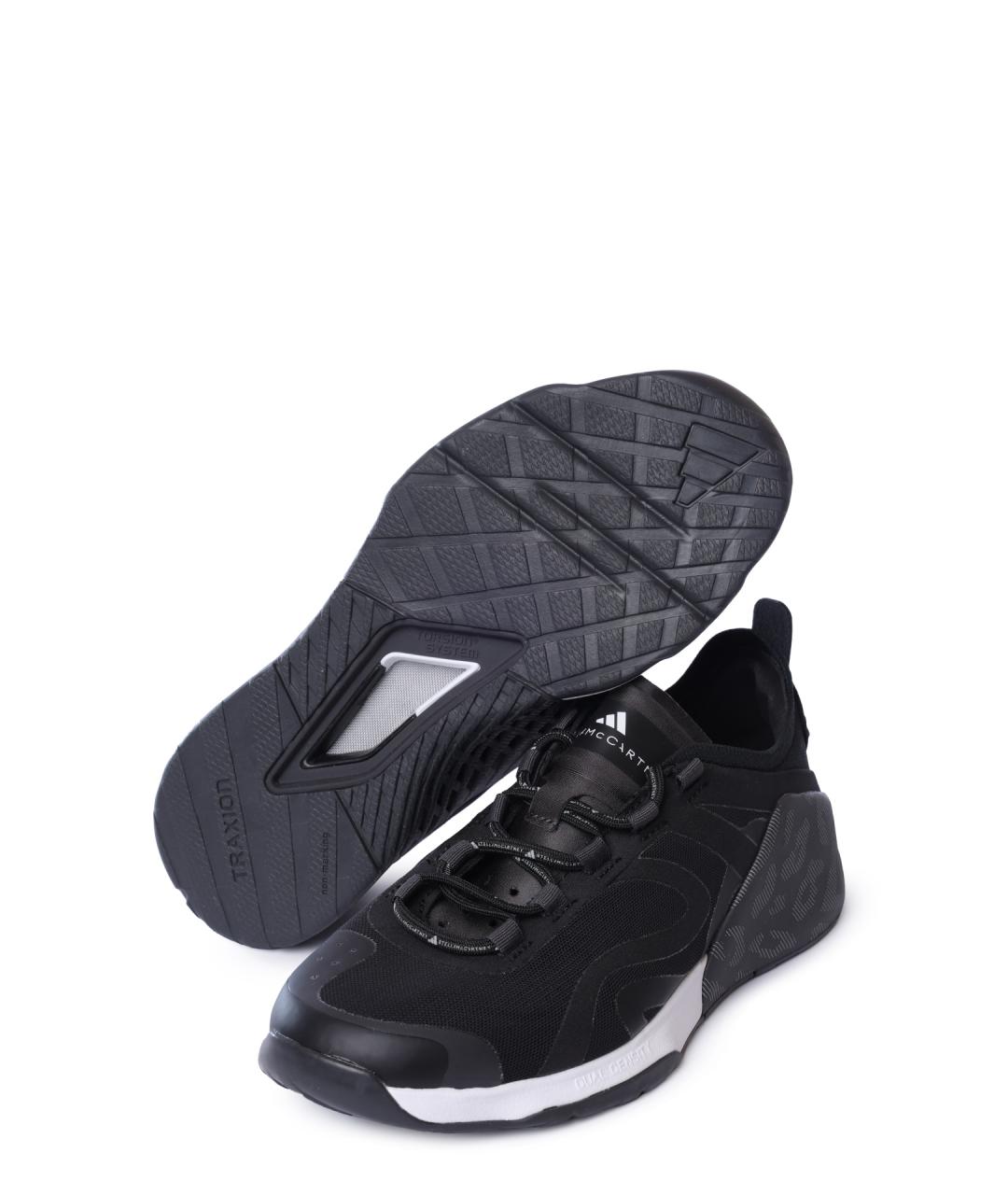 ADIDAS BY STELLA MCCARTNEY Черные текстильные кроссовки, фото 4