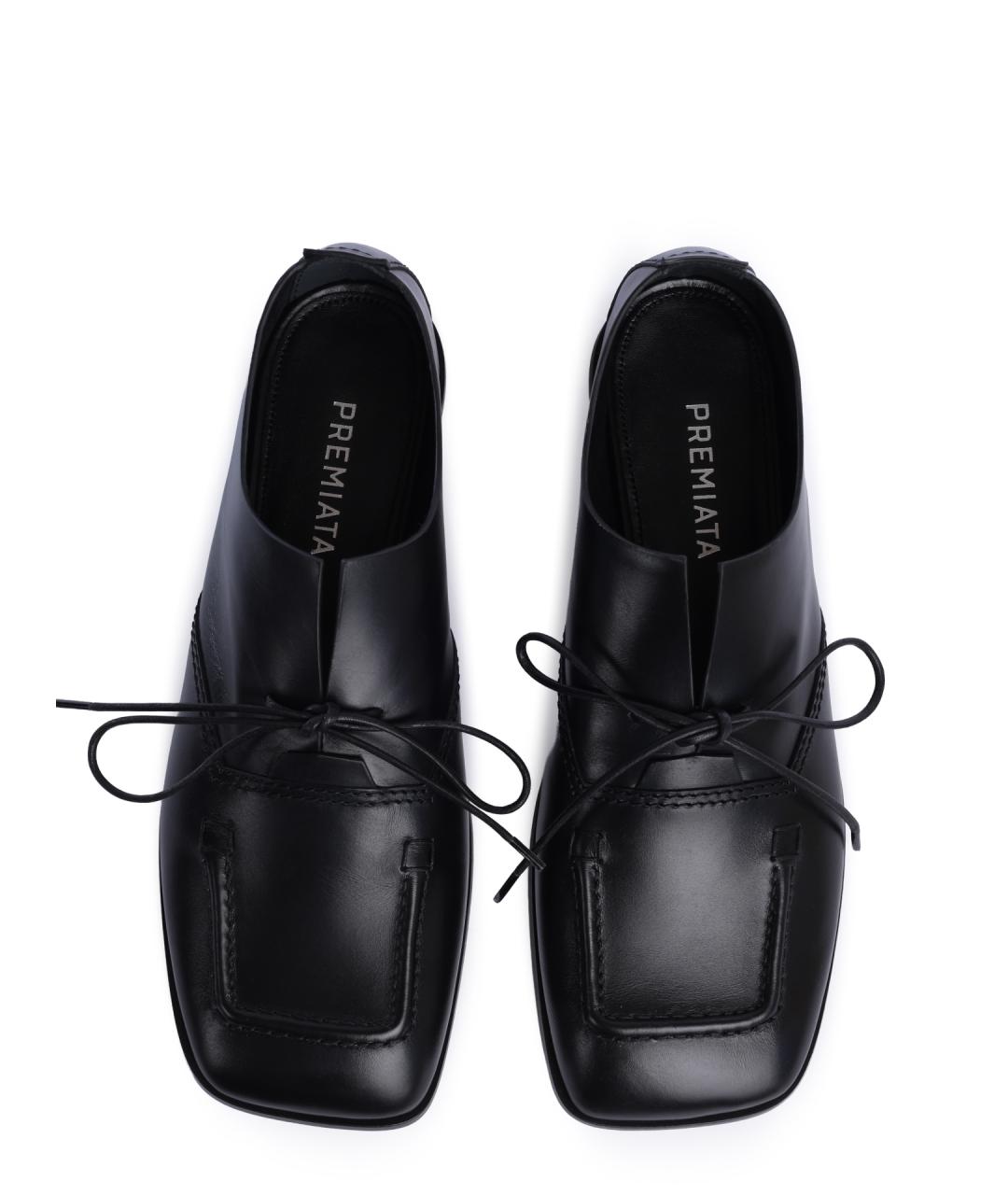 PREMIATA Черные кожаные брогги и оксфорды, фото 3