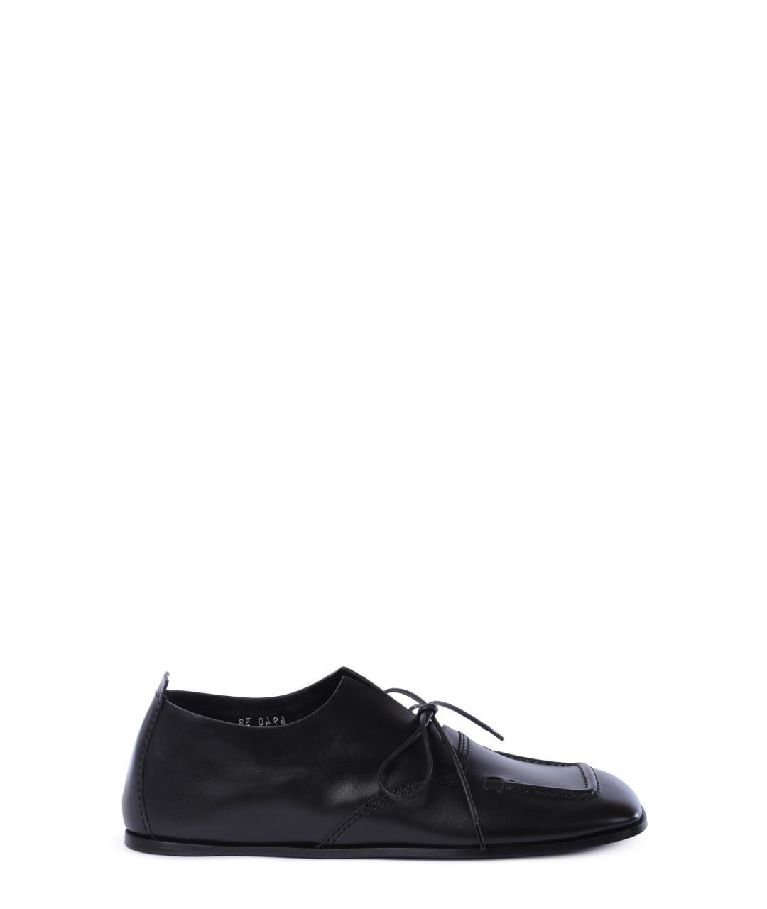 PREMIATA Черные кожаные брогги и оксфорды, фото 1