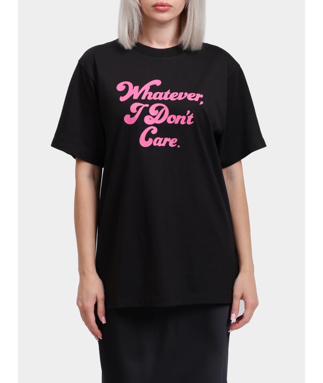 HUGO Черная хлопковая футболка, фото 6