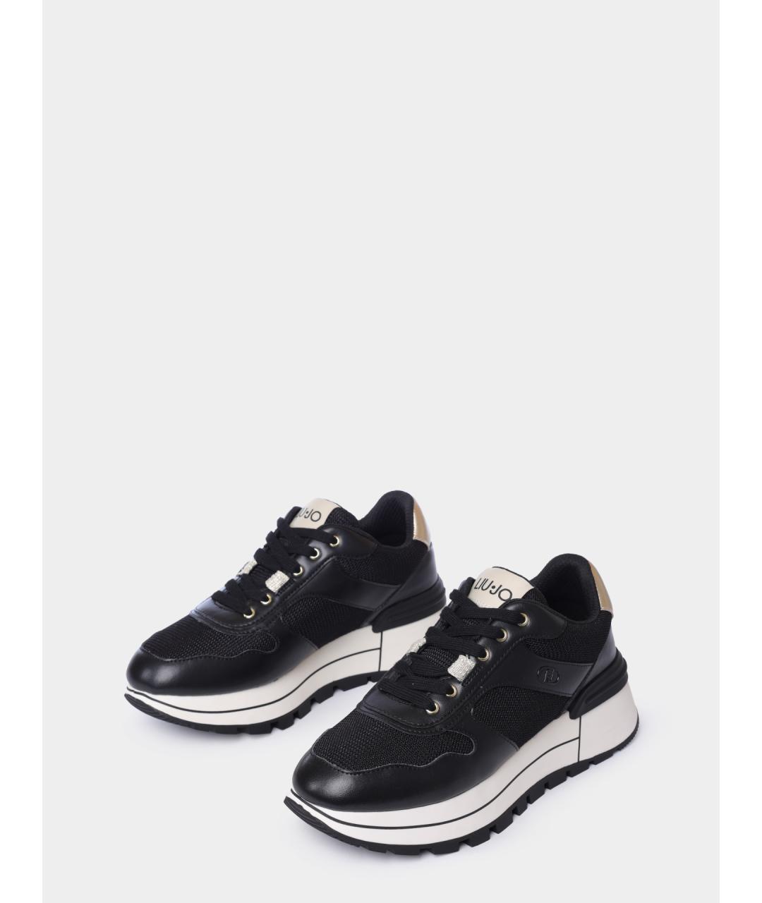 LIU JO Черные кроссовки, фото 2