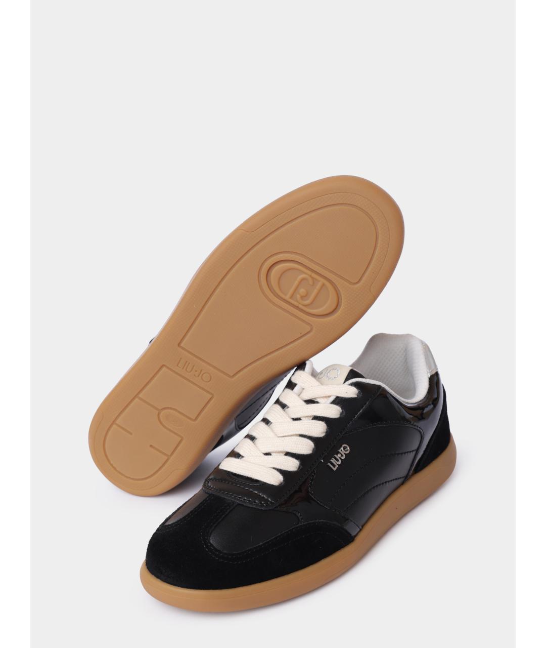 LIU JO Черные кеды, фото 4