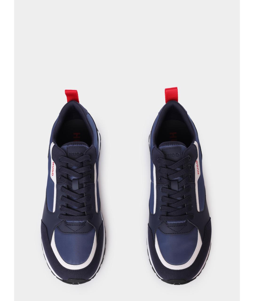 HUGO Синие высокие кроссовки / кеды, фото 3