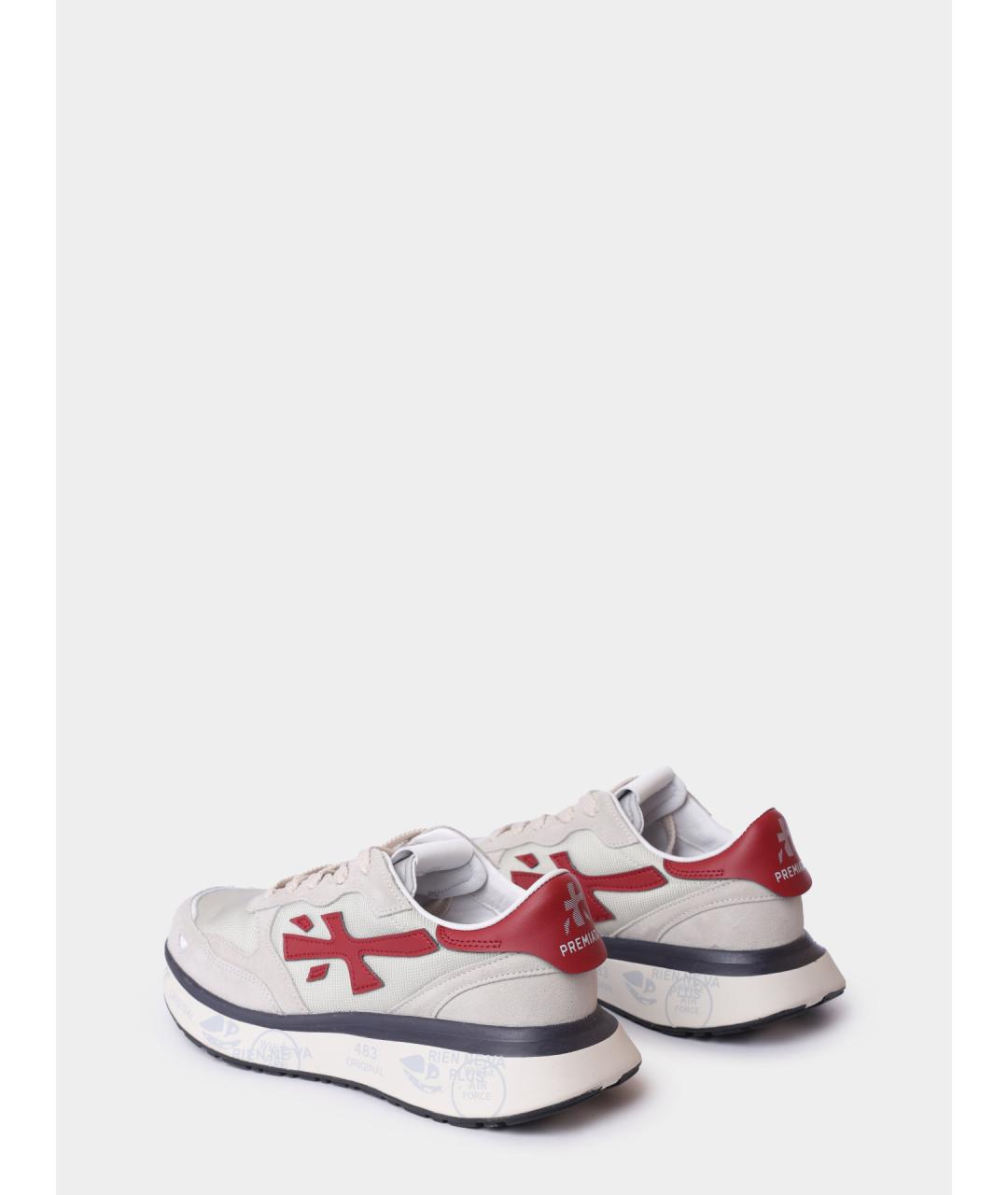 PREMIATA Серые замшевые кроссовки, фото 5